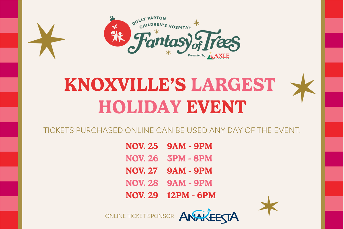2026 Dolly Parton Children's Hospital Fantasy of Trees
